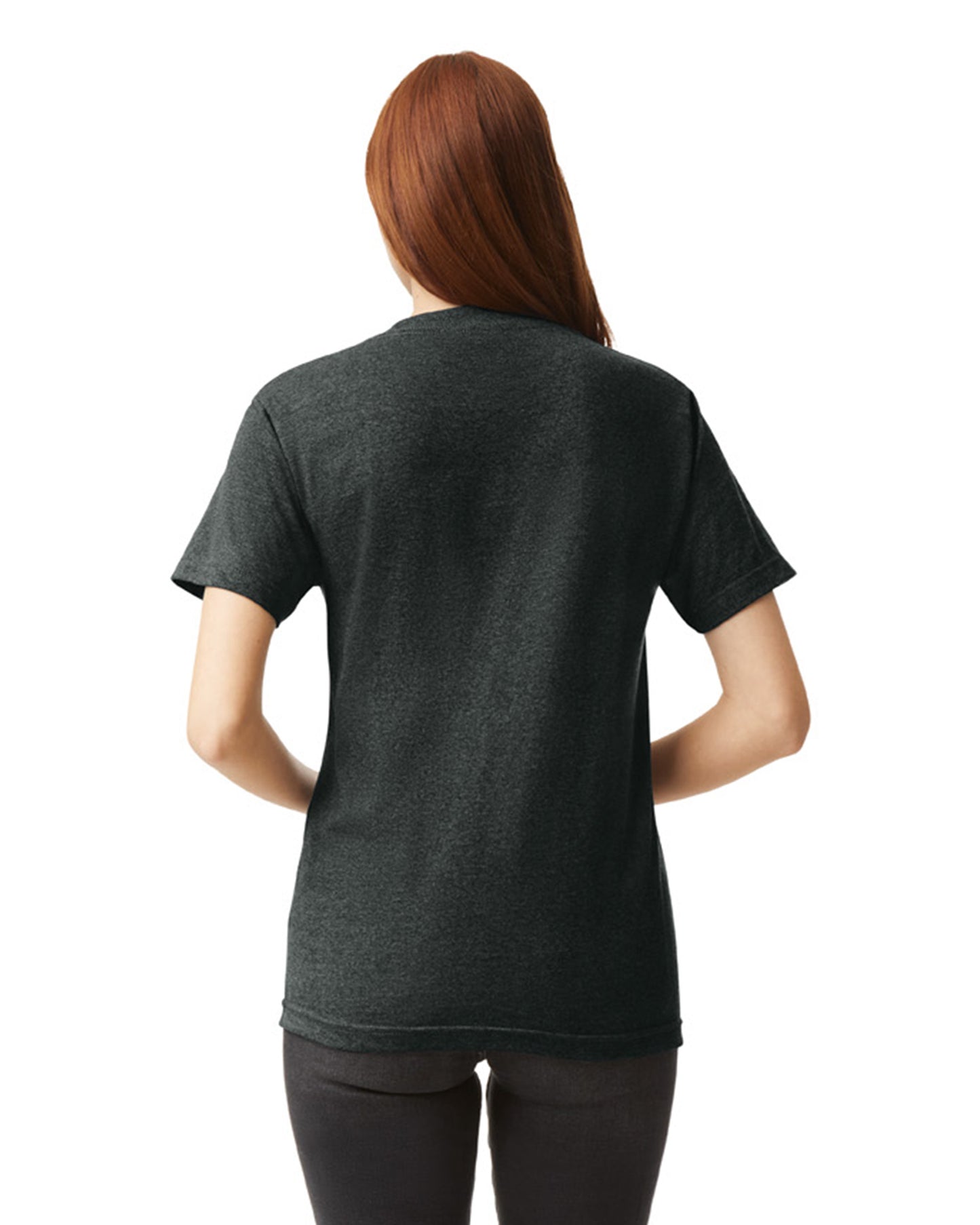 Unisex Heavyweight Cotton T-shirt - Charcoal Heather