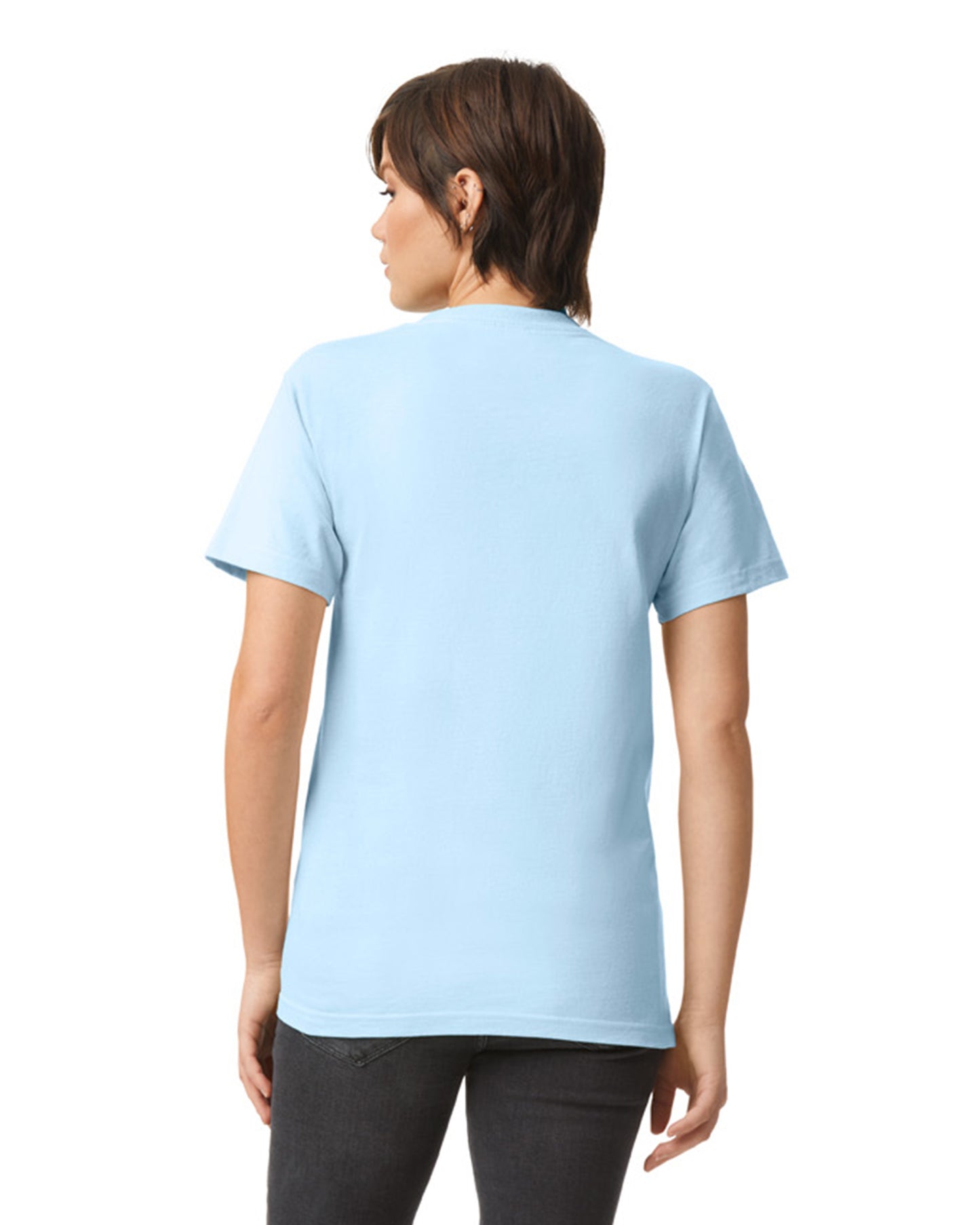 Unisex Heavyweight Cotton T-shirt - Powder Blue