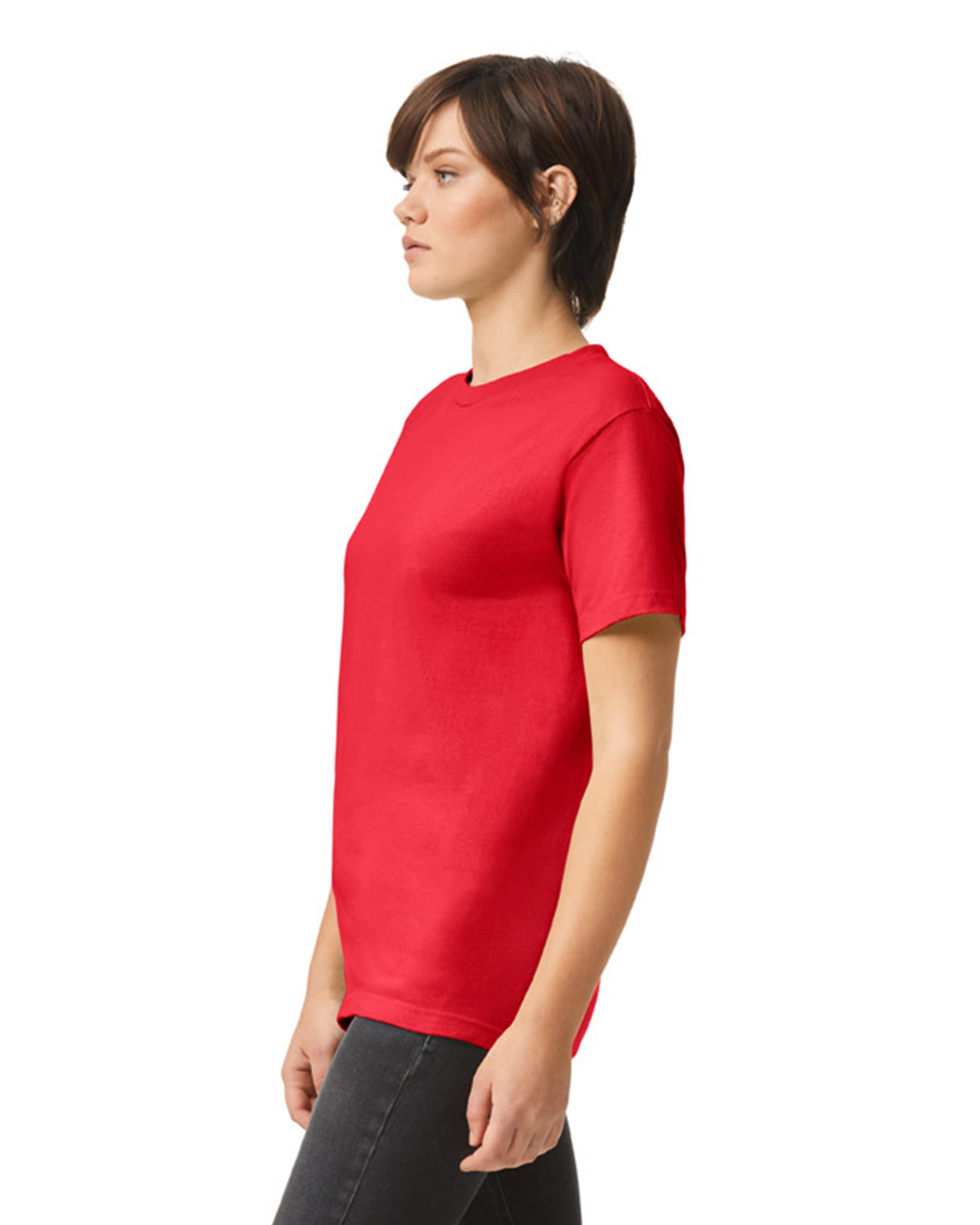 Unisex Heavyweight Cotton T-shirt - Red