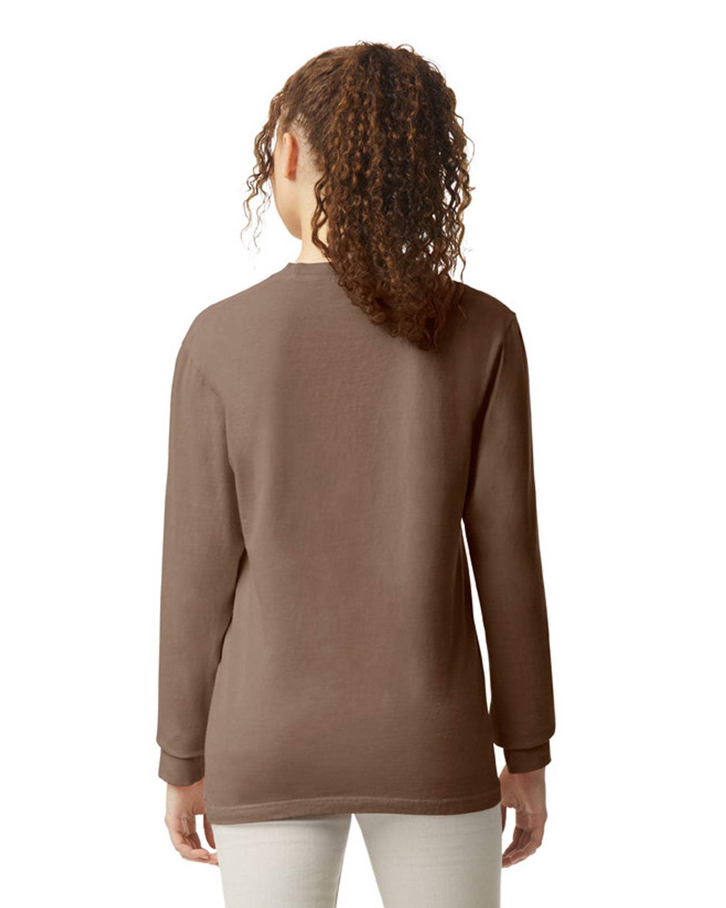 Unisex Heavyweight RS Long-Sleeve T-Shirt - Espresso