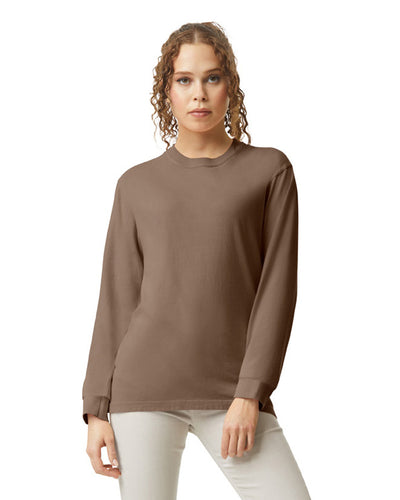 Unisex Heavyweight RS Long-Sleeve T-Shirt - Espresso