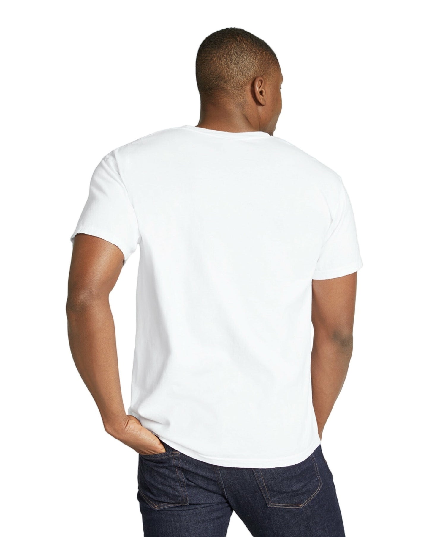 Unisex Heavyweight RS Pocket T-Shirt - White