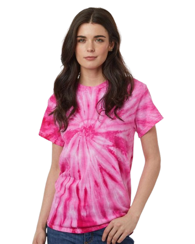 Cyclone Pinwheel Short Sleeve T-Shirt - Fuchsia