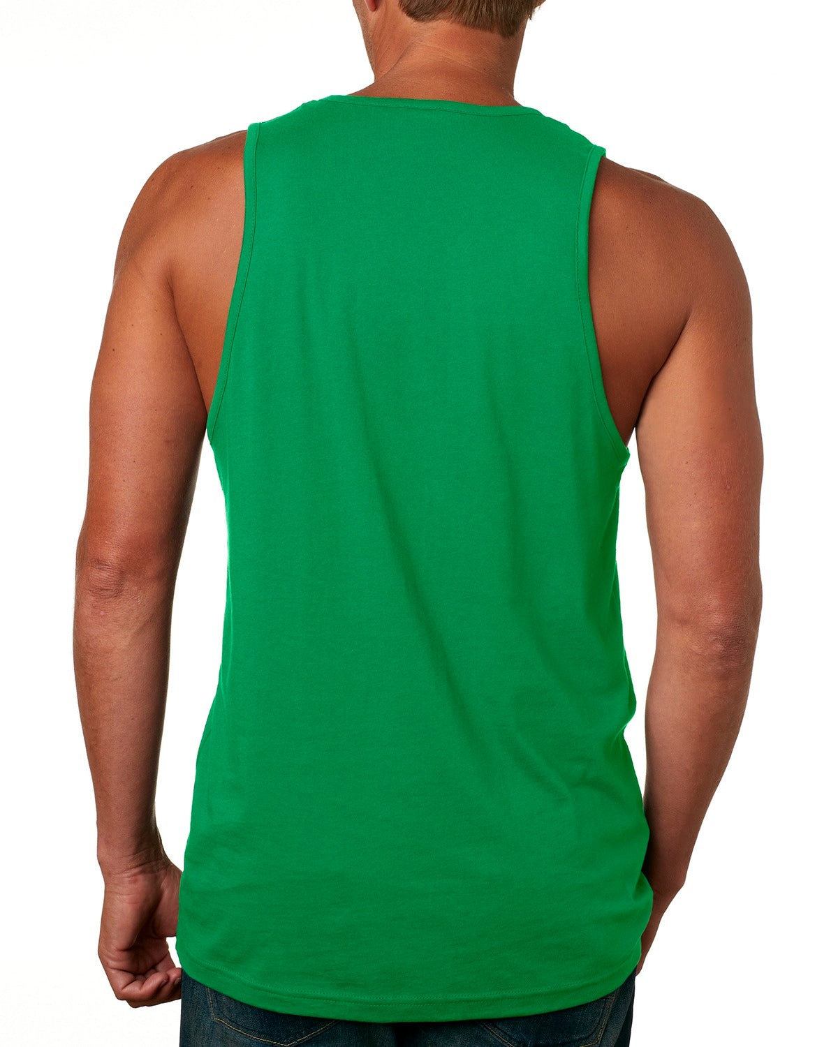 Men's Cotton Tank - Kelly Green