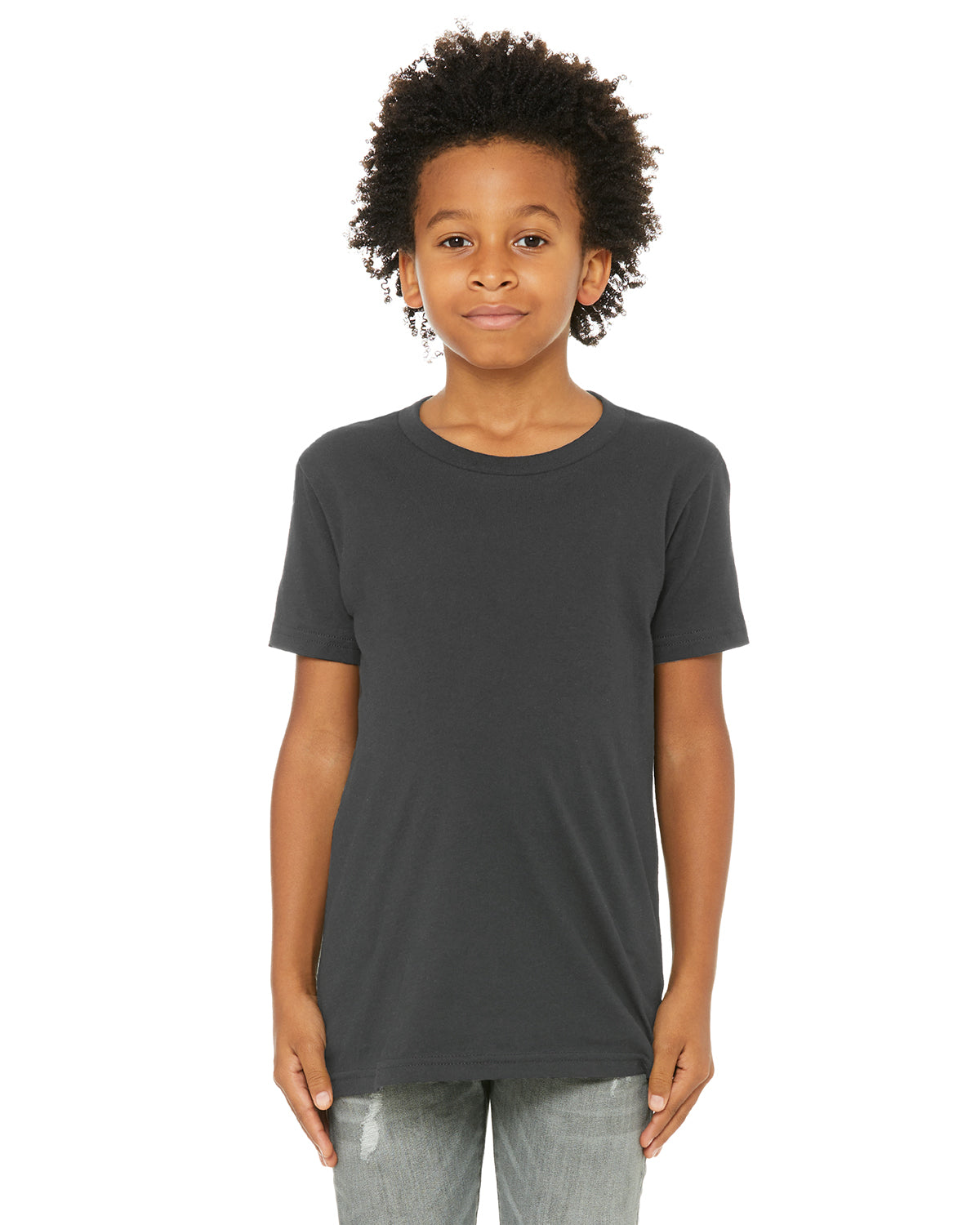 Youth Jersey T-Shirt - Dark Gray