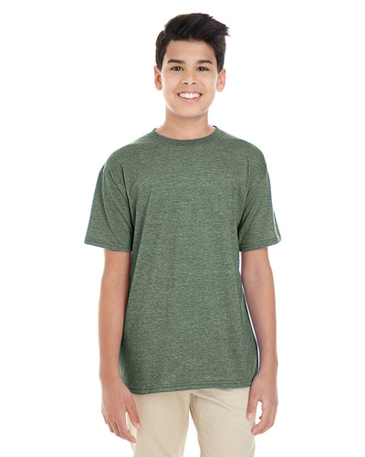 Youth Softstyle�� 4.5 oz. T-Shirt - Heather Military Green