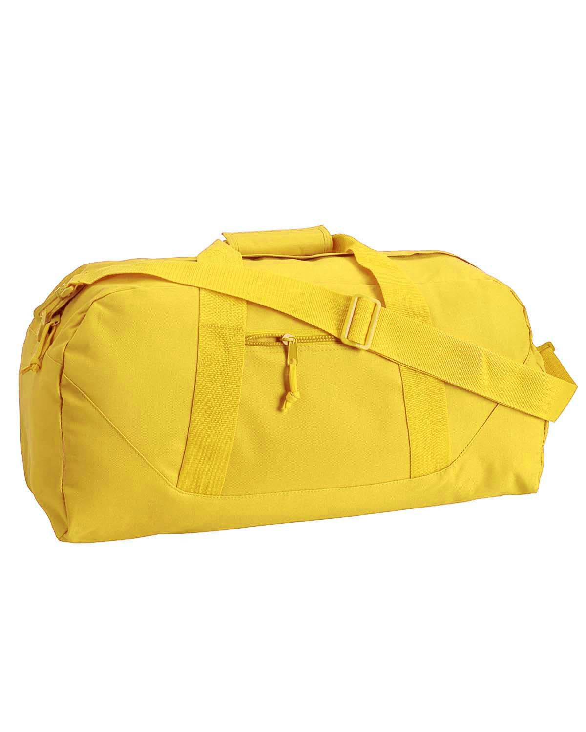 Large Square Duffel - Bright Yellow