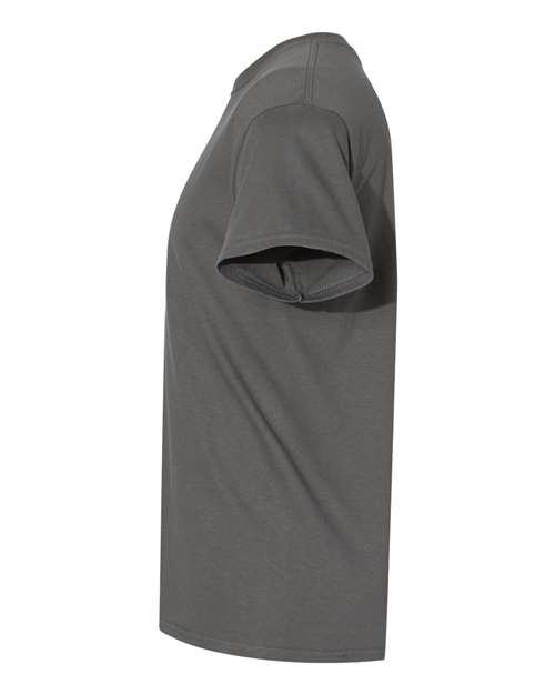 Gildan 5000 Charcoal — direct side