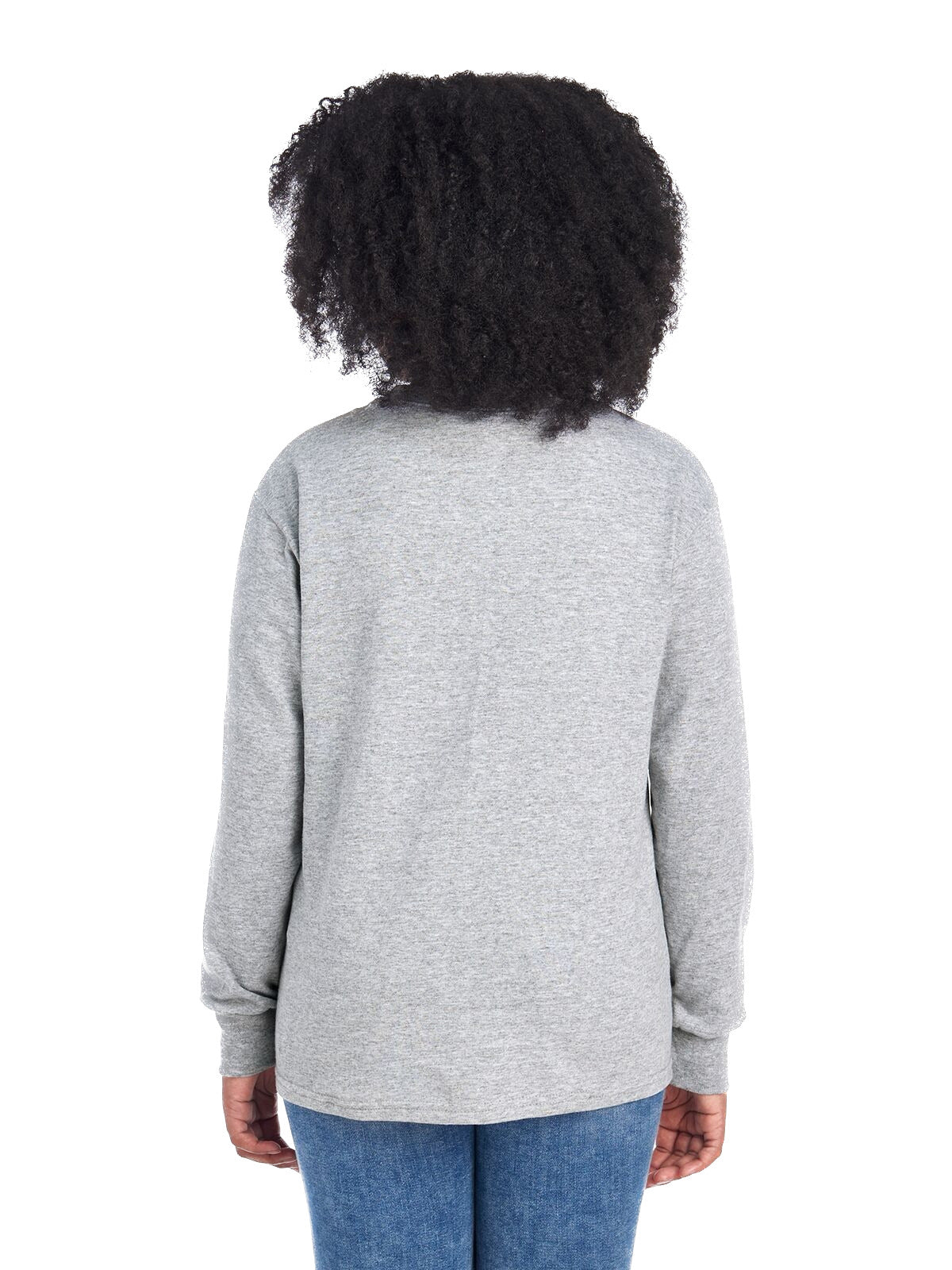Youth DRI-POWER® ACTIVE Long-Sleeve T-Shirt - Athletic Heather