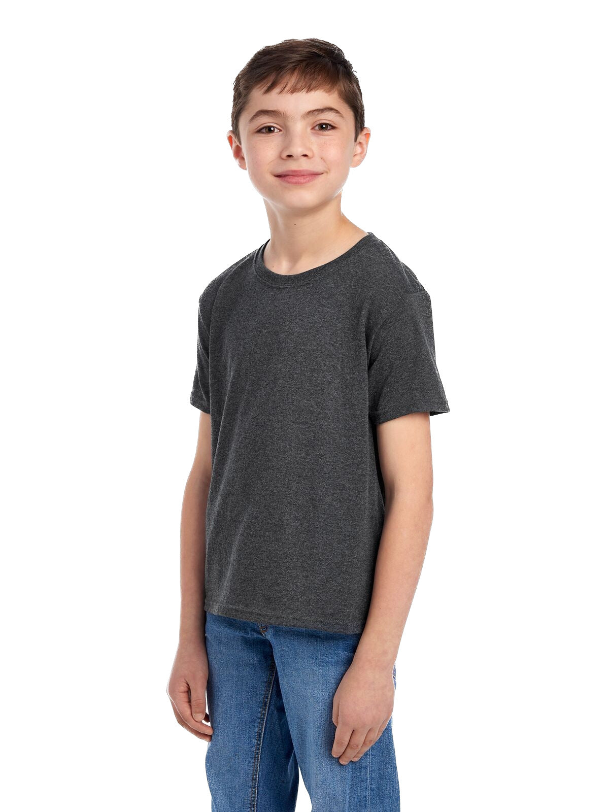 Youth DRI-POWER® ACTIVE T-Shirt - Black Heather