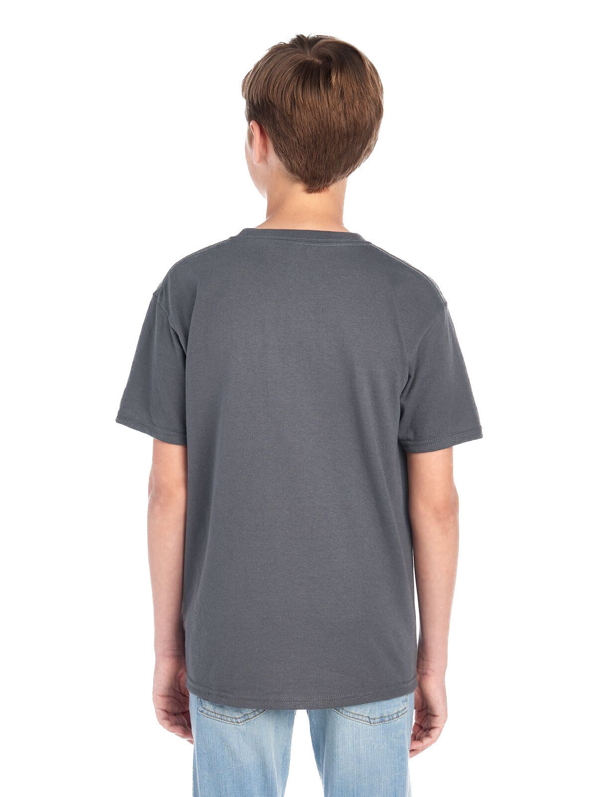 Youth DRI-POWER® ACTIVE T-Shirt - Charcoal Gray