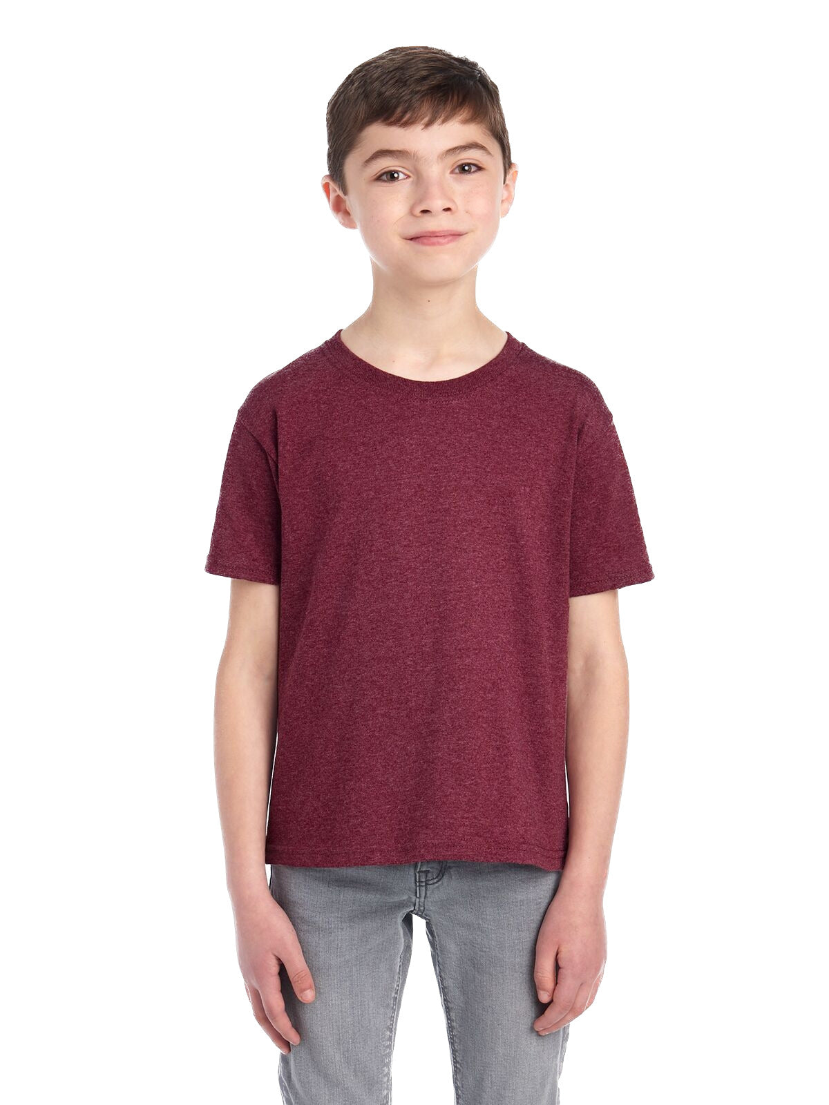 Youth DRI-POWER® ACTIVE T-Shirt - Vintage Heather Maroon