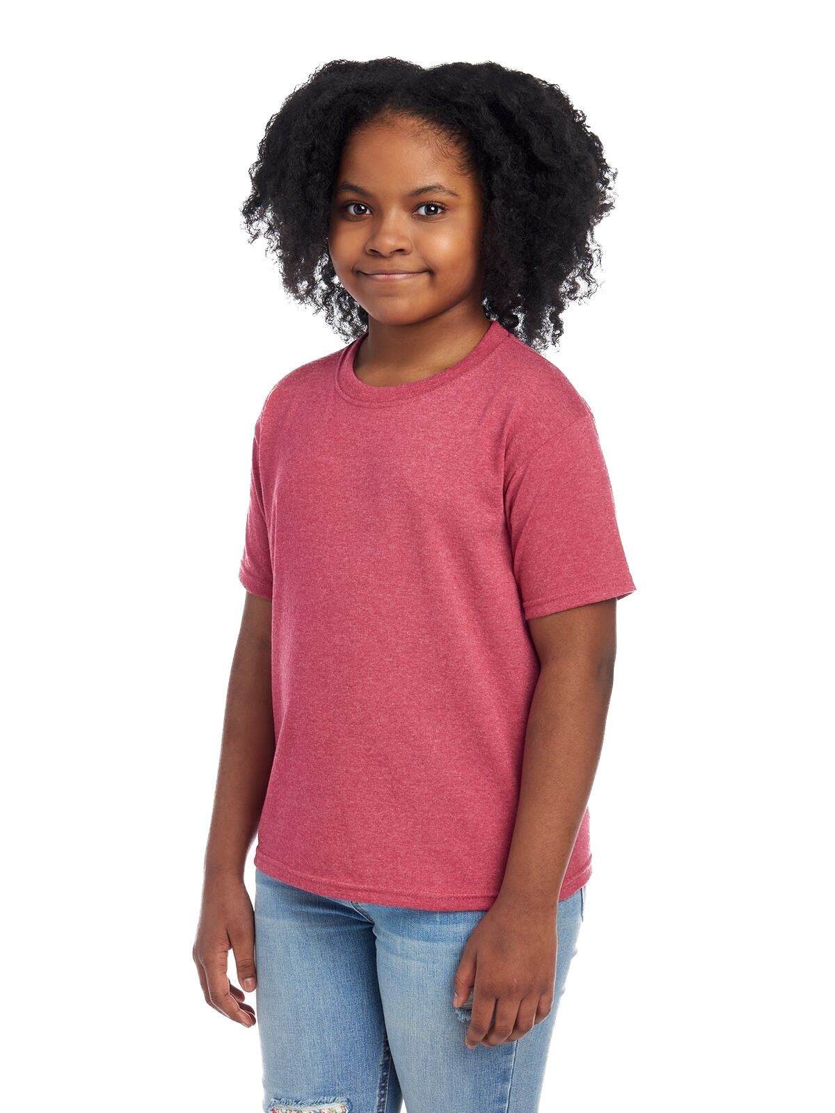 Youth DRI-POWER® ACTIVE T-Shirt - Vintage Heather Red