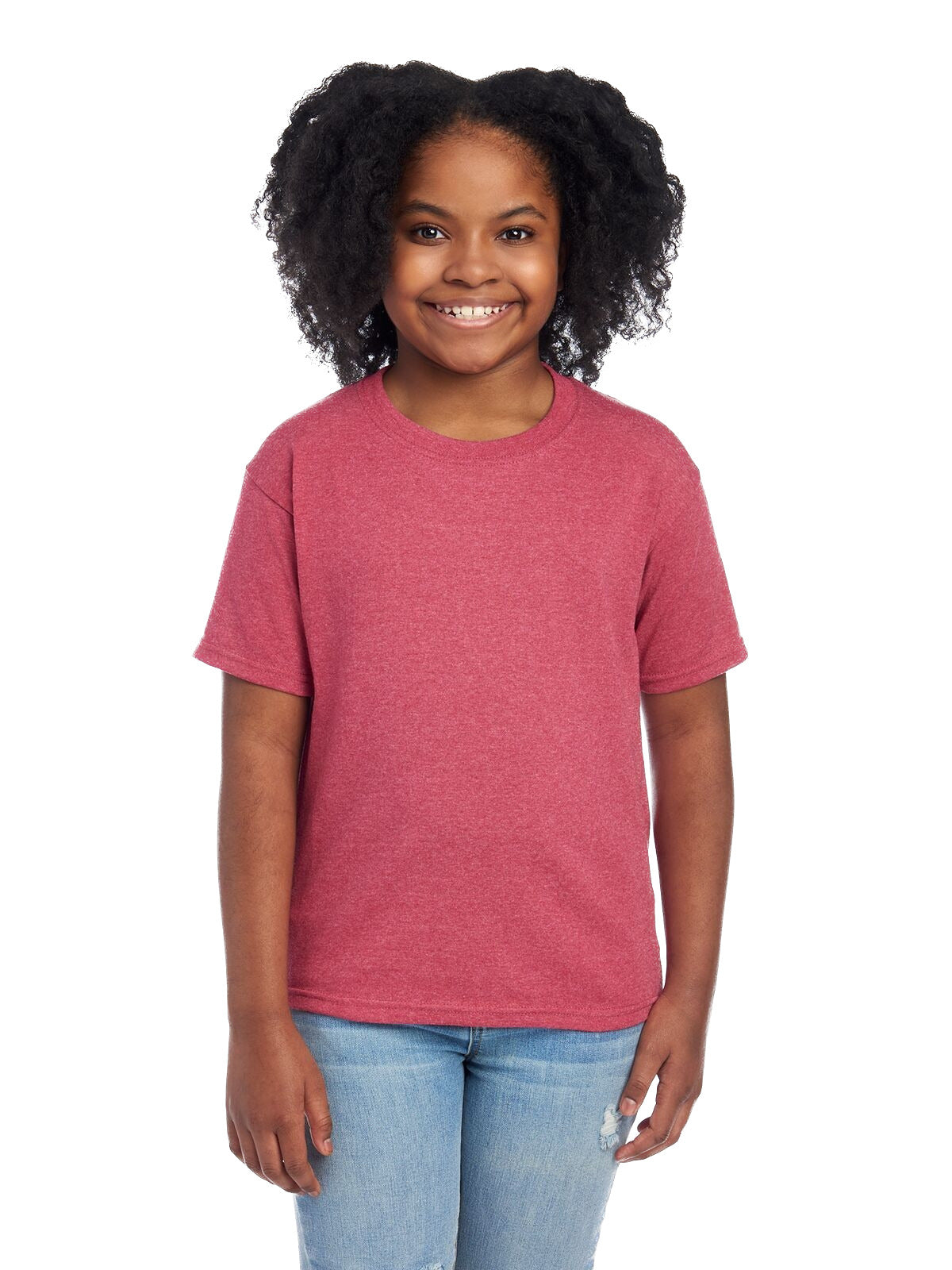 Youth DRI-POWER® ACTIVE T-Shirt - Vintage Heather Red