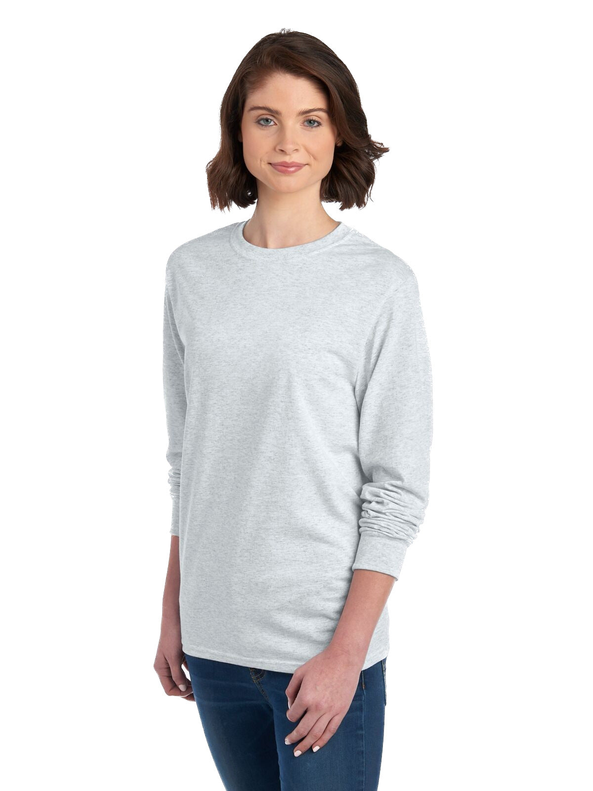 Unisex DRI-POWER® ACTIVE Long-Sleeve T-Shirt - Ash