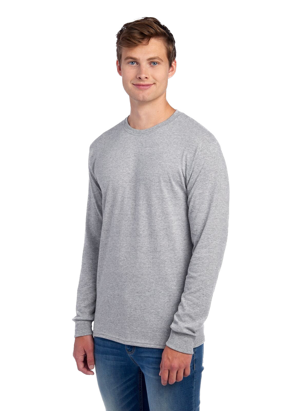 Unisex DRI-POWER® ACTIVE Long-Sleeve T-Shirt - Athletic Heather