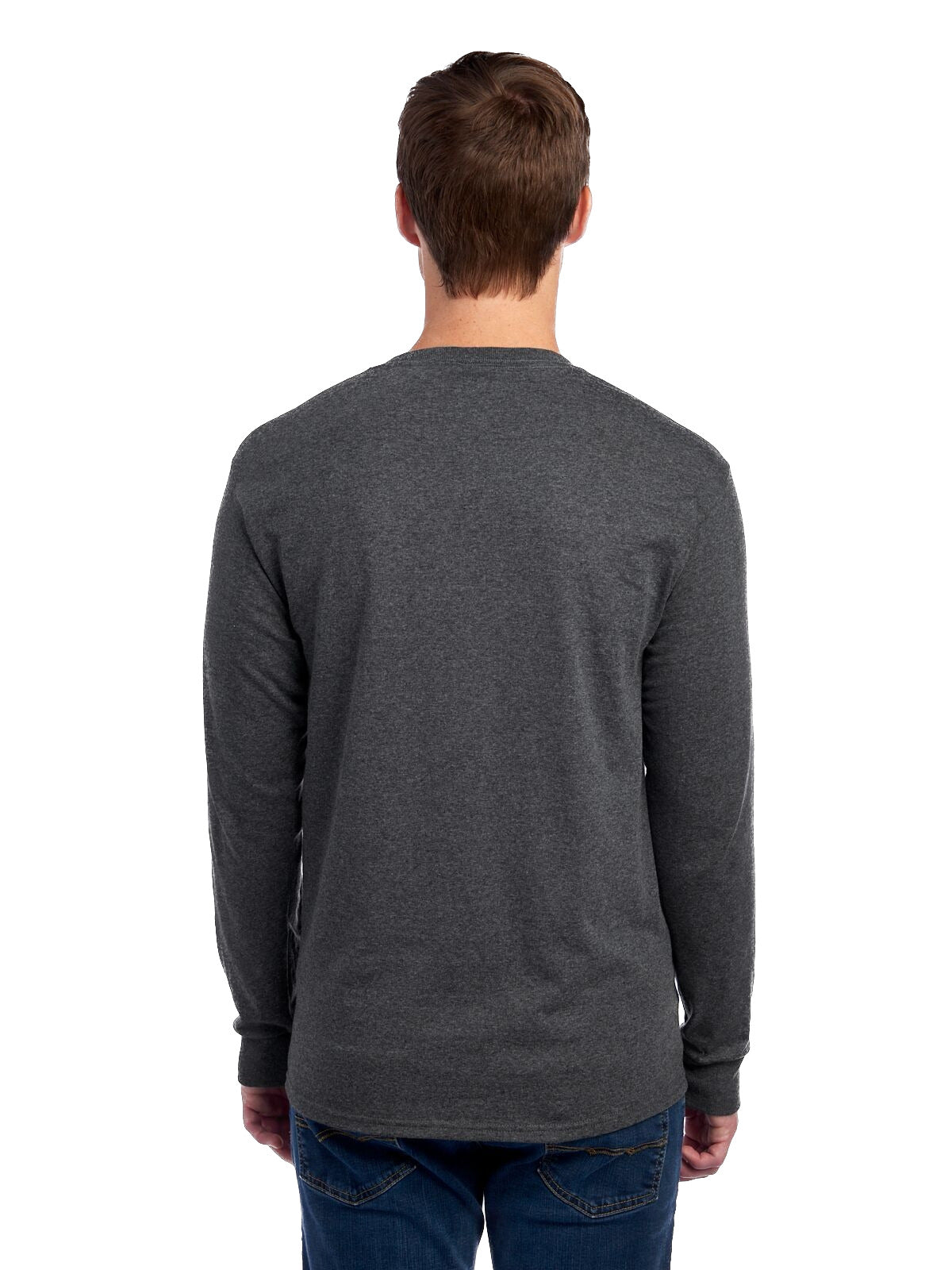 Unisex DRI-POWER® ACTIVE Long-Sleeve T-Shirt - Black Heather