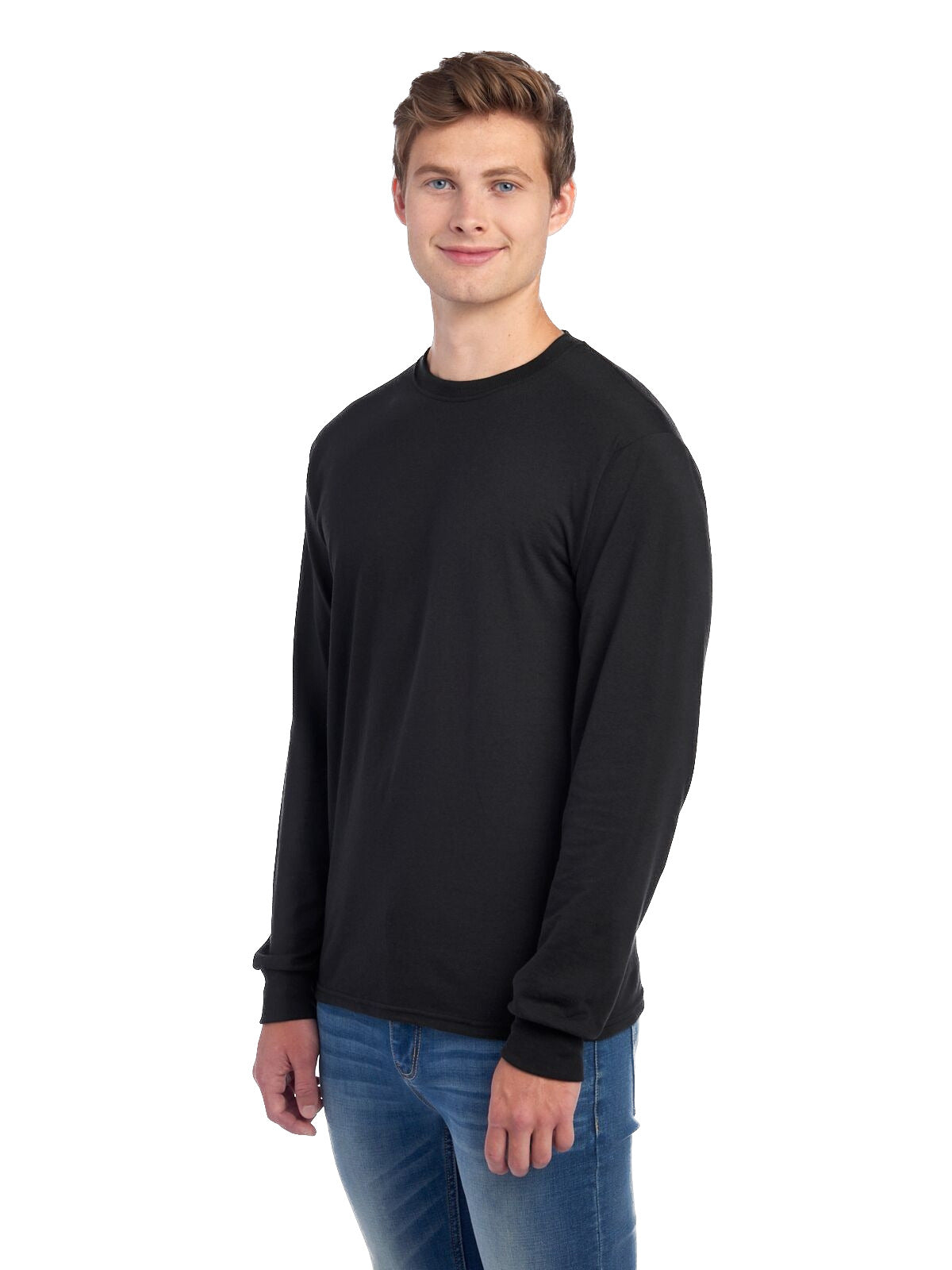Unisex DRI-POWER® ACTIVE Long-Sleeve T-Shirt - Black