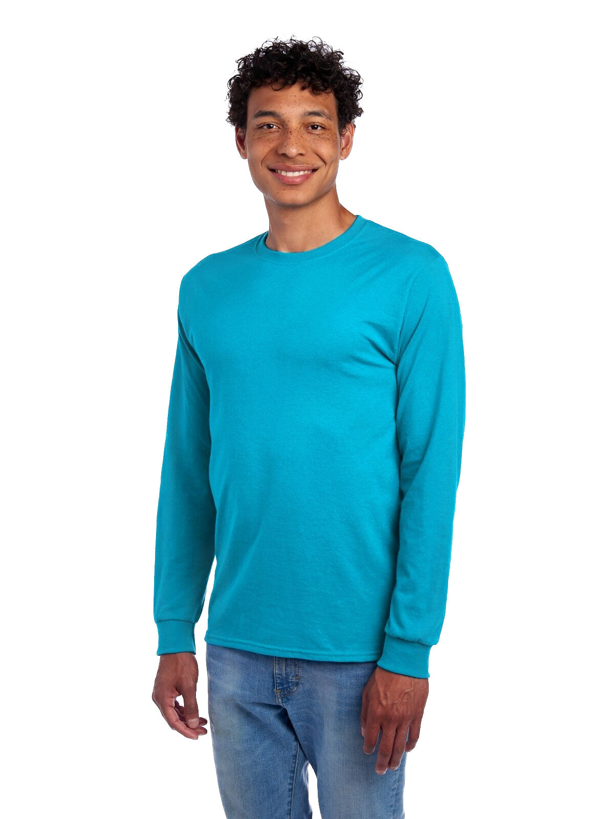 Unisex DRI-POWER® ACTIVE Long-Sleeve T-Shirt - California Blue