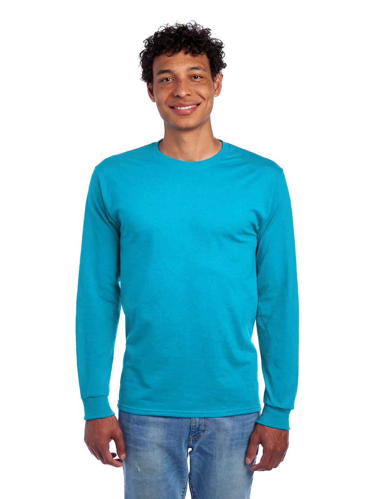 Unisex DRI-POWER® ACTIVE Long-Sleeve T-Shirt - California Blue