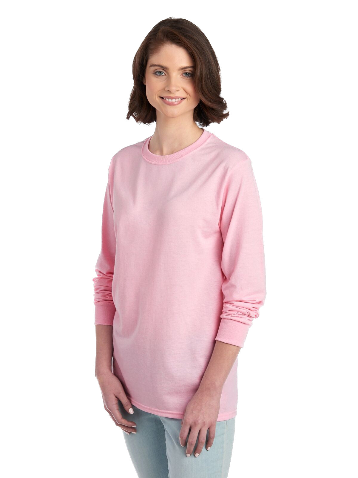 Unisex DRI-POWER® ACTIVE Long-Sleeve T-Shirt - Classic Pink