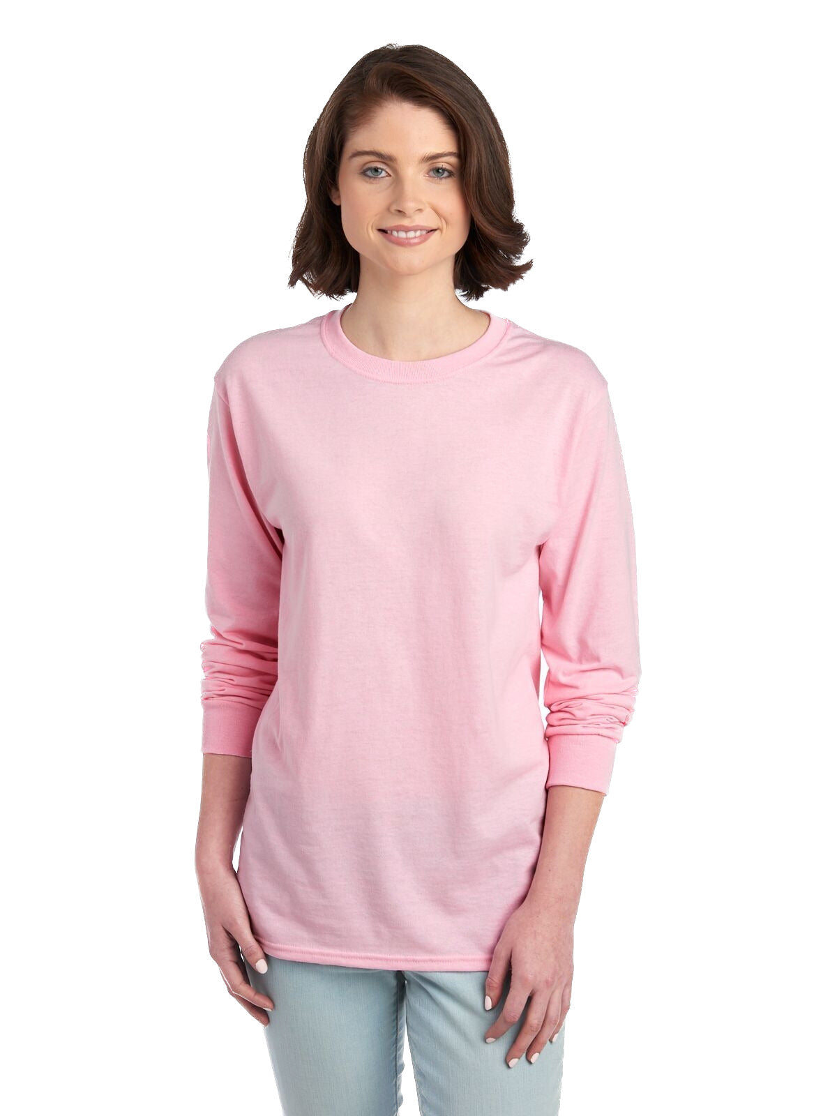 Unisex DRI-POWER® ACTIVE Long-Sleeve T-Shirt - Classic Pink