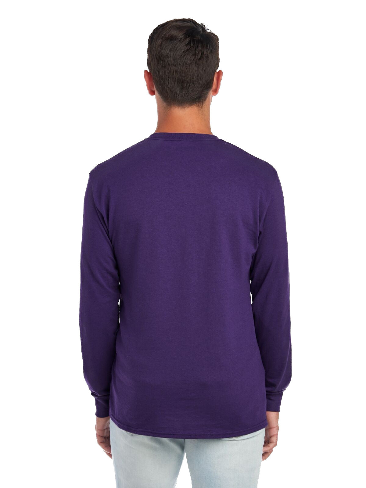 Unisex DRI-POWER® ACTIVE Long-Sleeve T-Shirt - Deep Purple