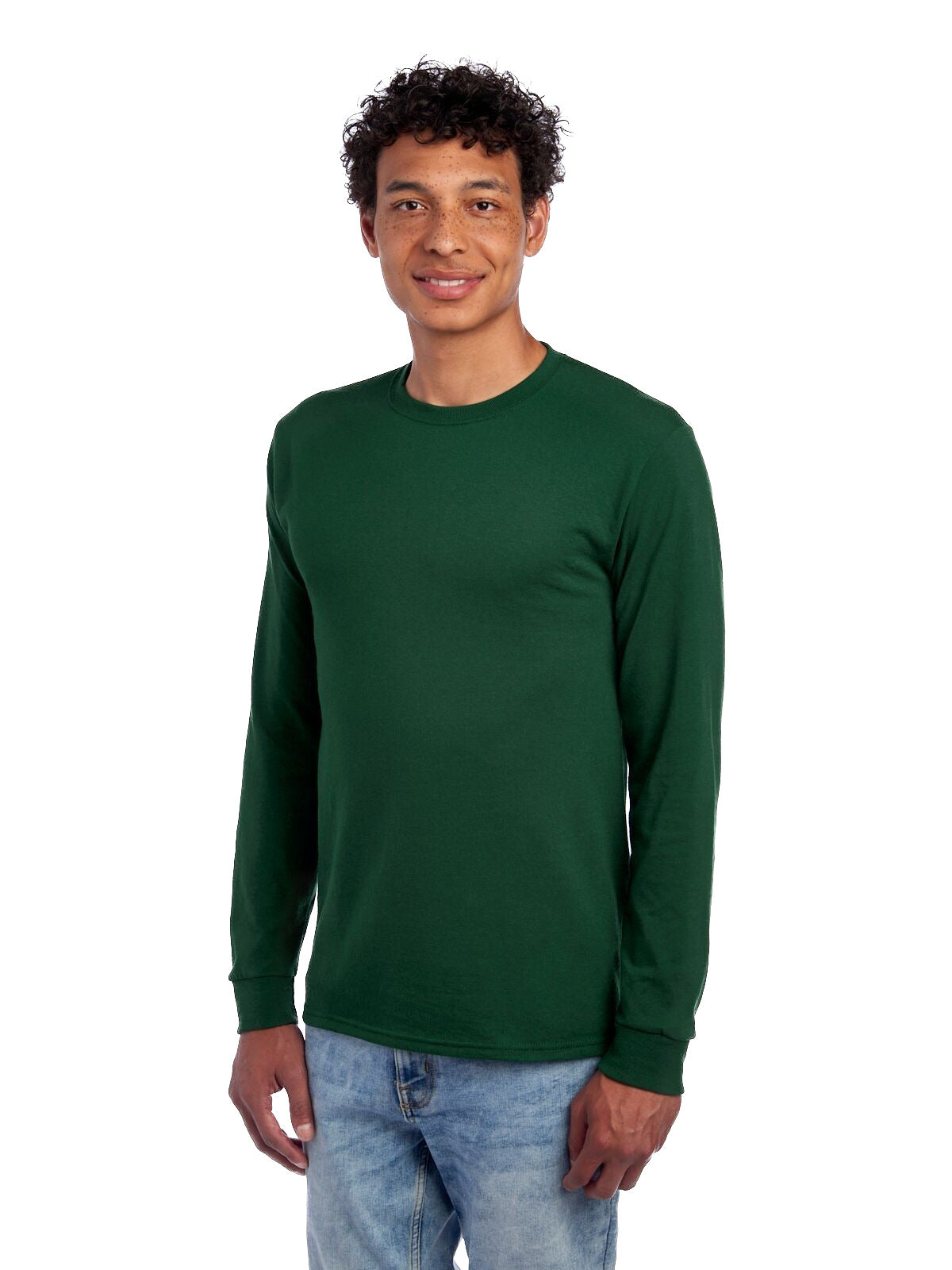 Unisex DRI-POWER® ACTIVE Long-Sleeve T-Shirt - Forest Green