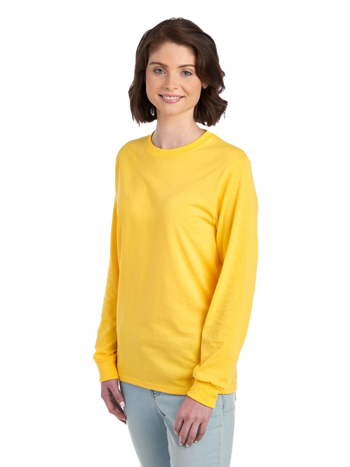 Unisex DRI-POWER® ACTIVE Long-Sleeve T-Shirt - Island Yellow