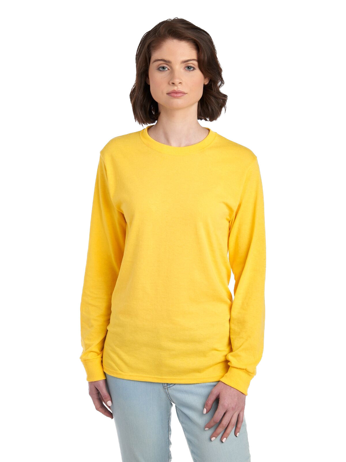 Unisex DRI-POWER® ACTIVE Long-Sleeve T-Shirt - Island Yellow