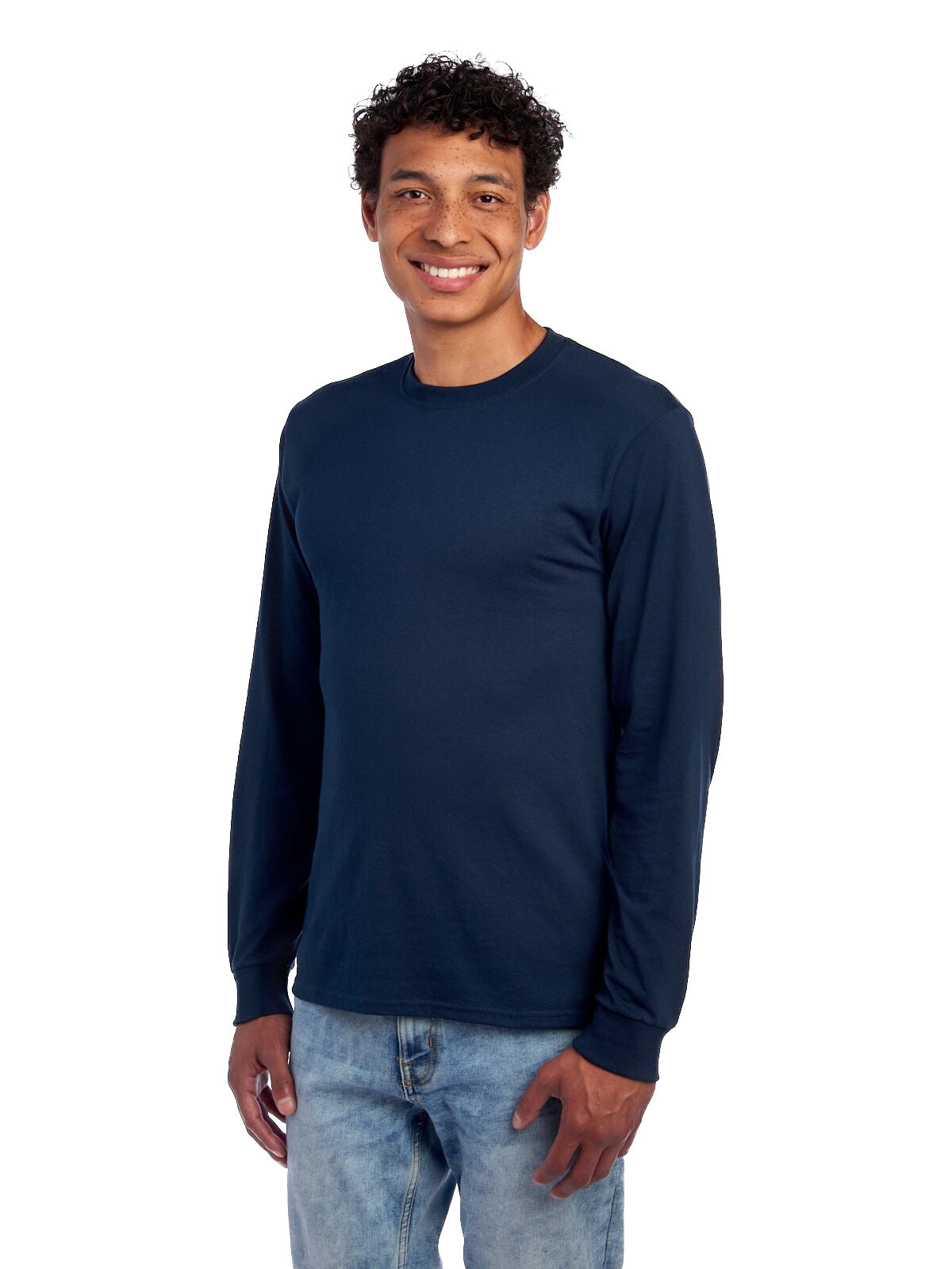 Unisex DRI-POWER® ACTIVE Long-Sleeve T-Shirt - J Navy