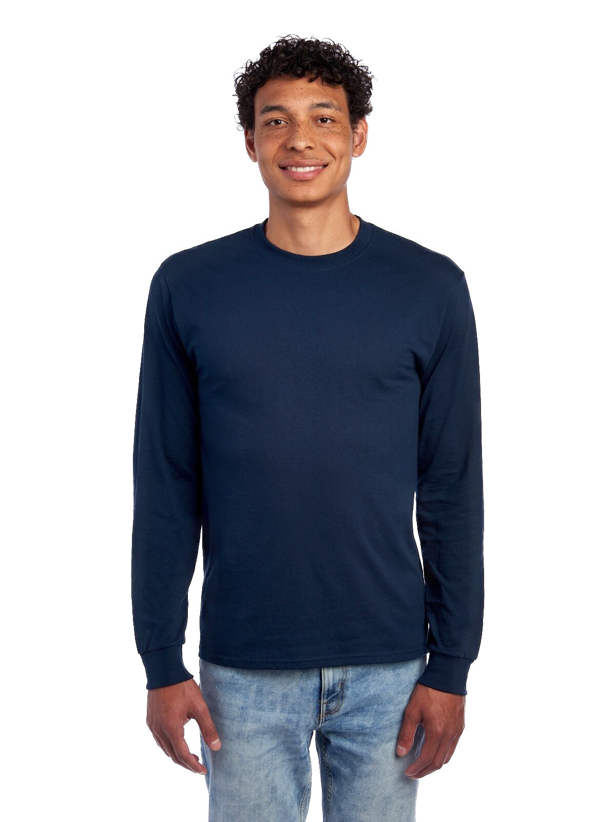 Unisex DRI-POWER® ACTIVE Long-Sleeve T-Shirt - J Navy