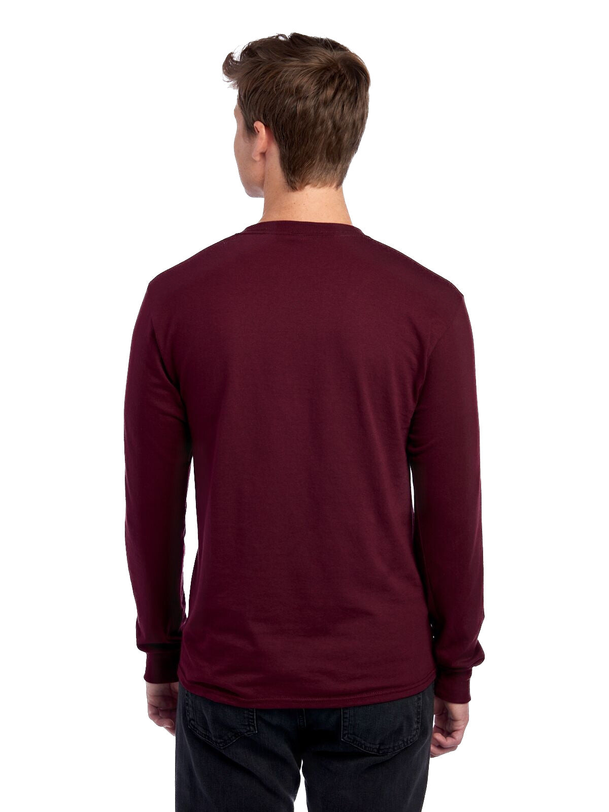 Unisex DRI-POWER® ACTIVE Long-Sleeve T-Shirt - Maroon