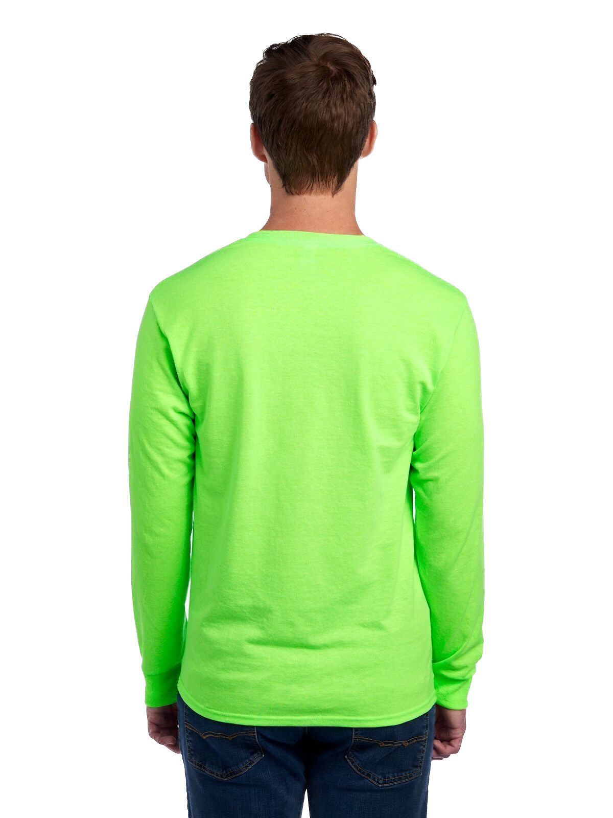 Unisex DRI-POWER® ACTIVE Long-Sleeve T-Shirt - Neon Green