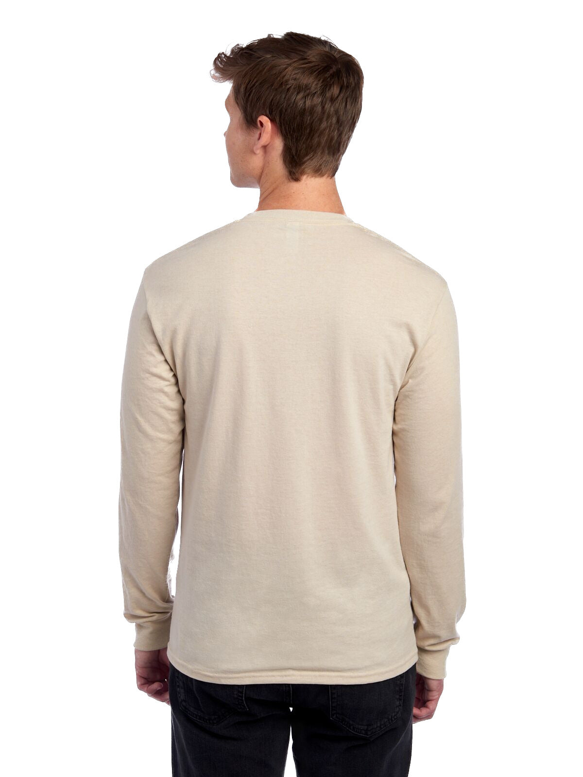 Unisex DRI-POWER® ACTIVE Long-Sleeve T-Shirt - Sandstone