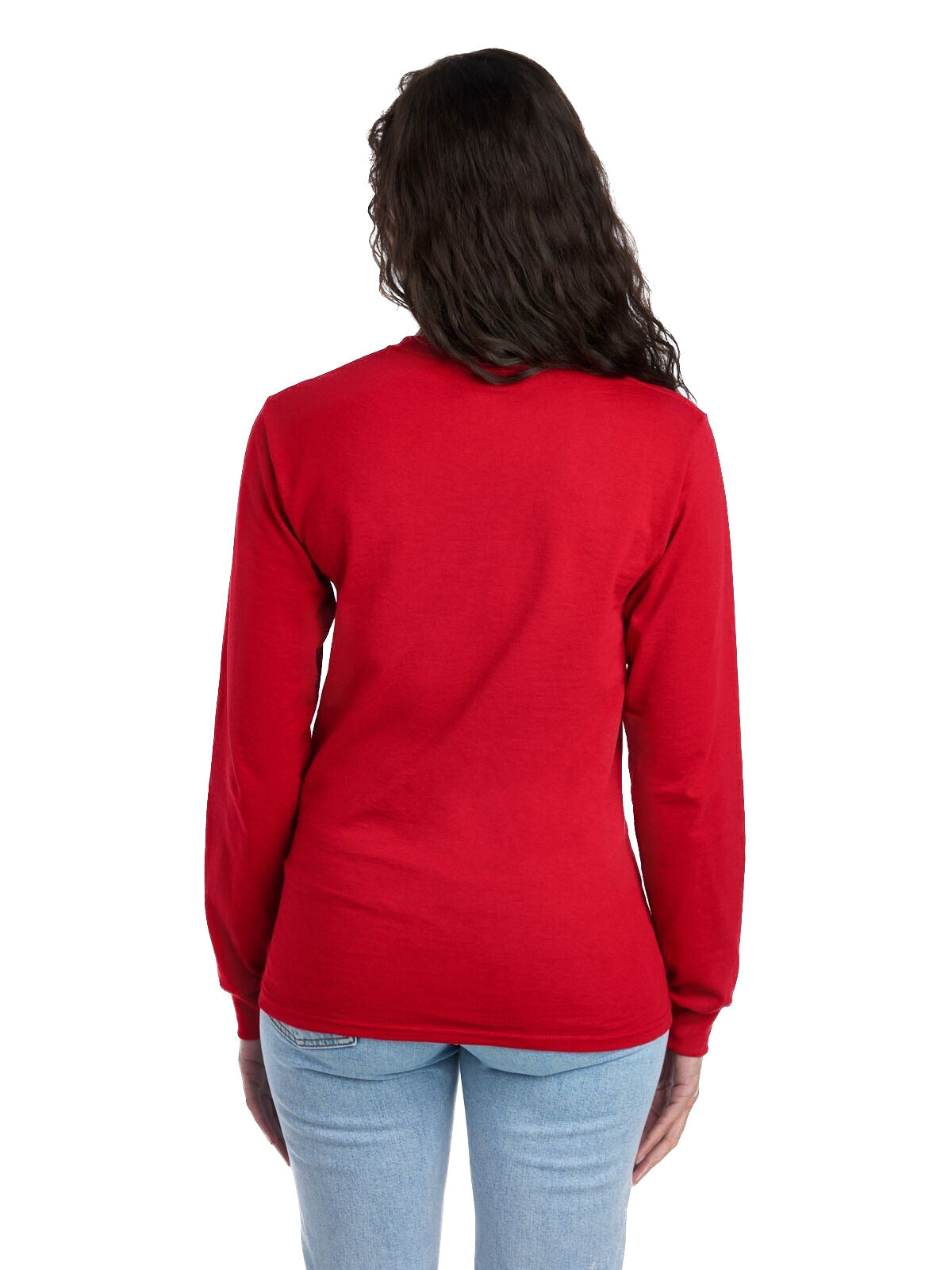 Unisex DRI-POWER® ACTIVE Long-Sleeve T-Shirt - True Red