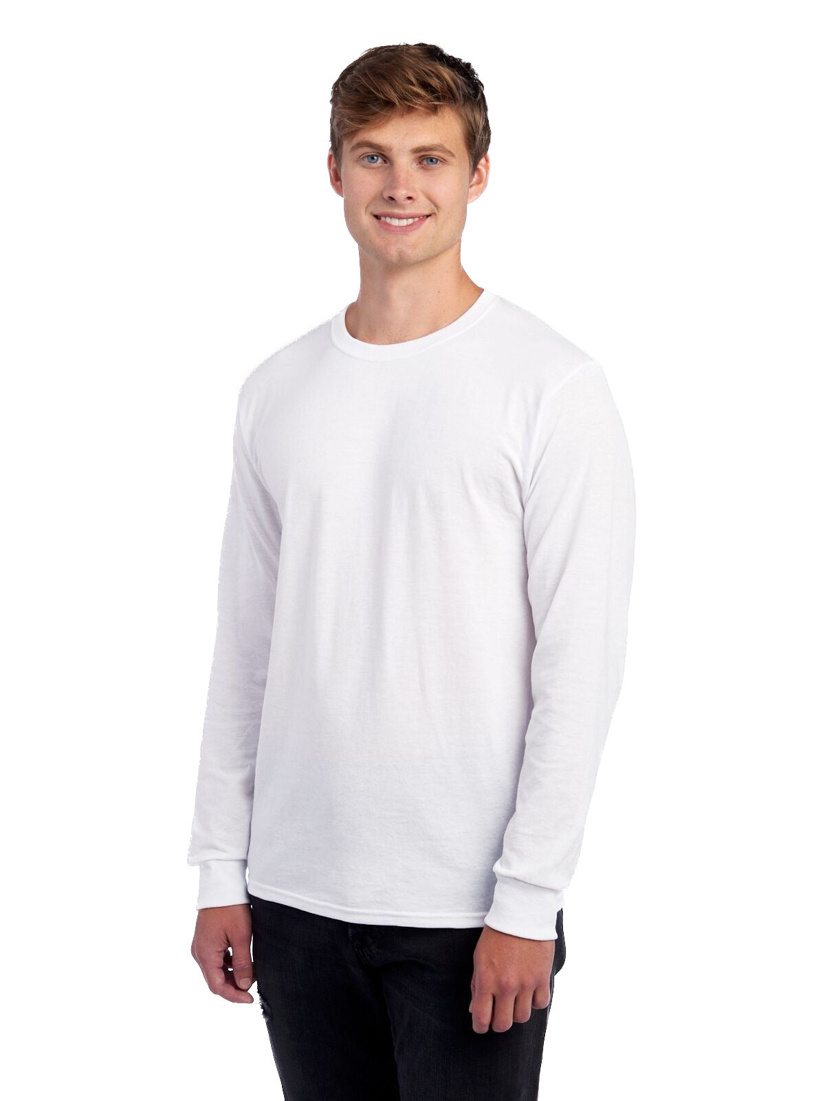 Unisex DRI-POWER® ACTIVE Long-Sleeve T-Shirt - White