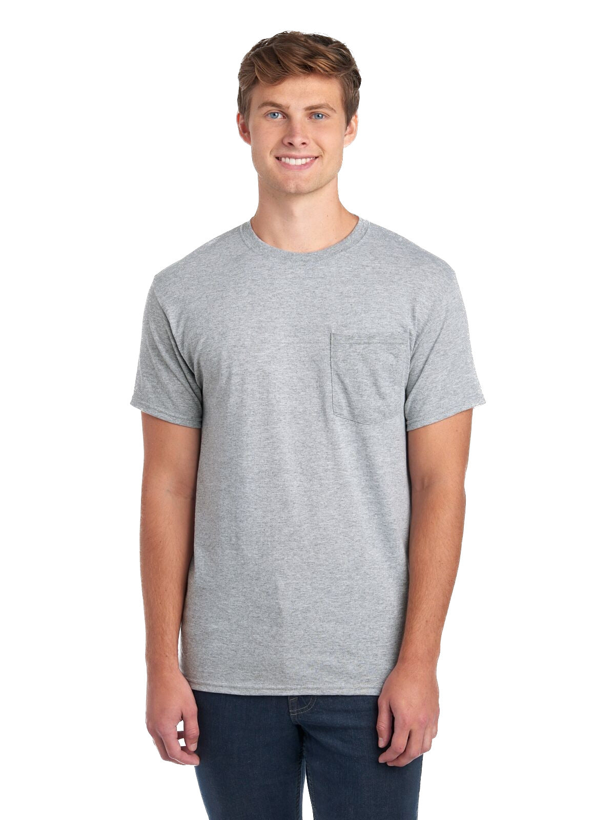Unisex DRI-POWER® ACTIVE Pocket T-Shirt - Athletic Heather