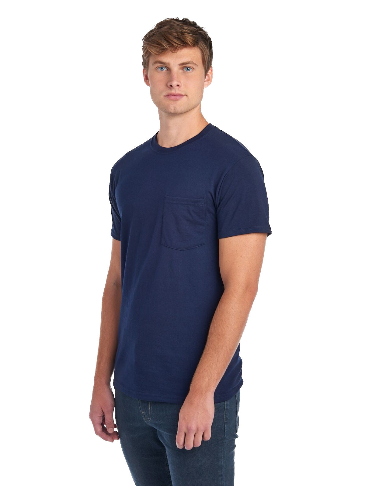 Unisex DRI-POWER® ACTIVE Pocket T-Shirt - J Navy
