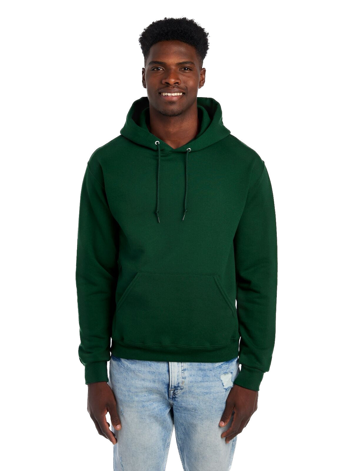 Unisex Super Sweats�� NuBlend�� Fleece Pullover Hoodie - Forest Green
