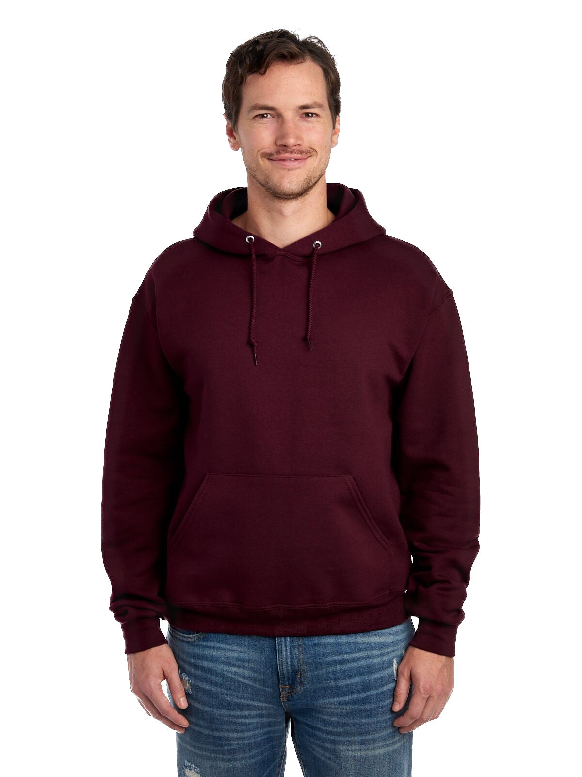 Unisex Super Sweats�� NuBlend�� Fleece Pullover Hoodie - Maroon
