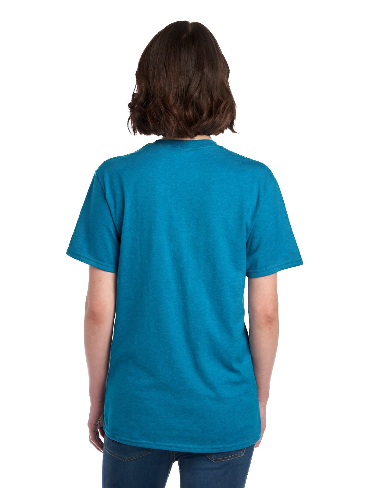 Unisex Premium Blend Ring-Spun T-Shirt - Digital Teal Heather