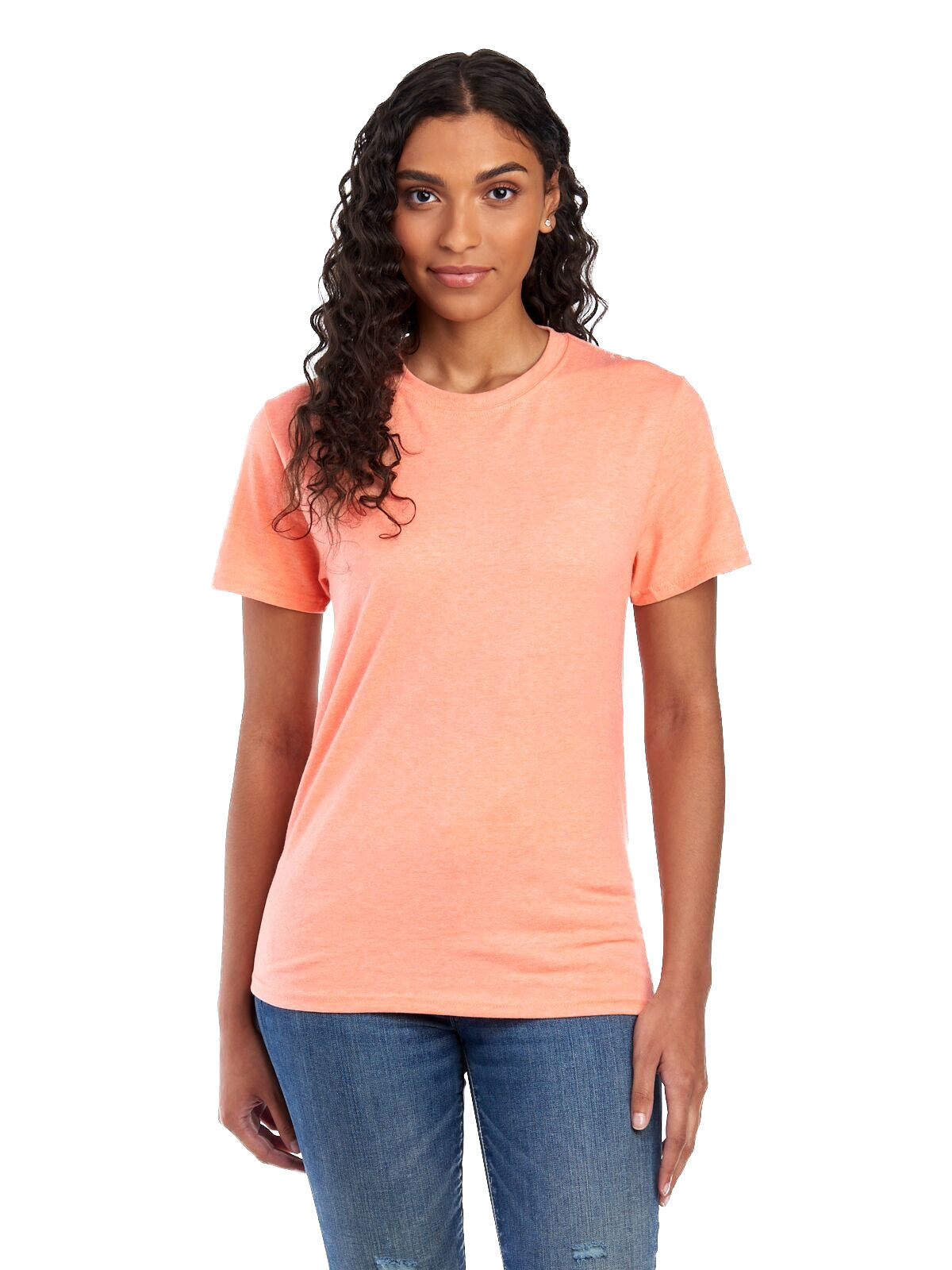 Unisex Premium Blend Ring-Spun T-Shirt - Peach