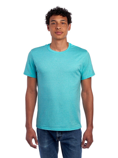Unisex Premium Blend Ring-Spun T-Shirt - Smply Aqua Heather
