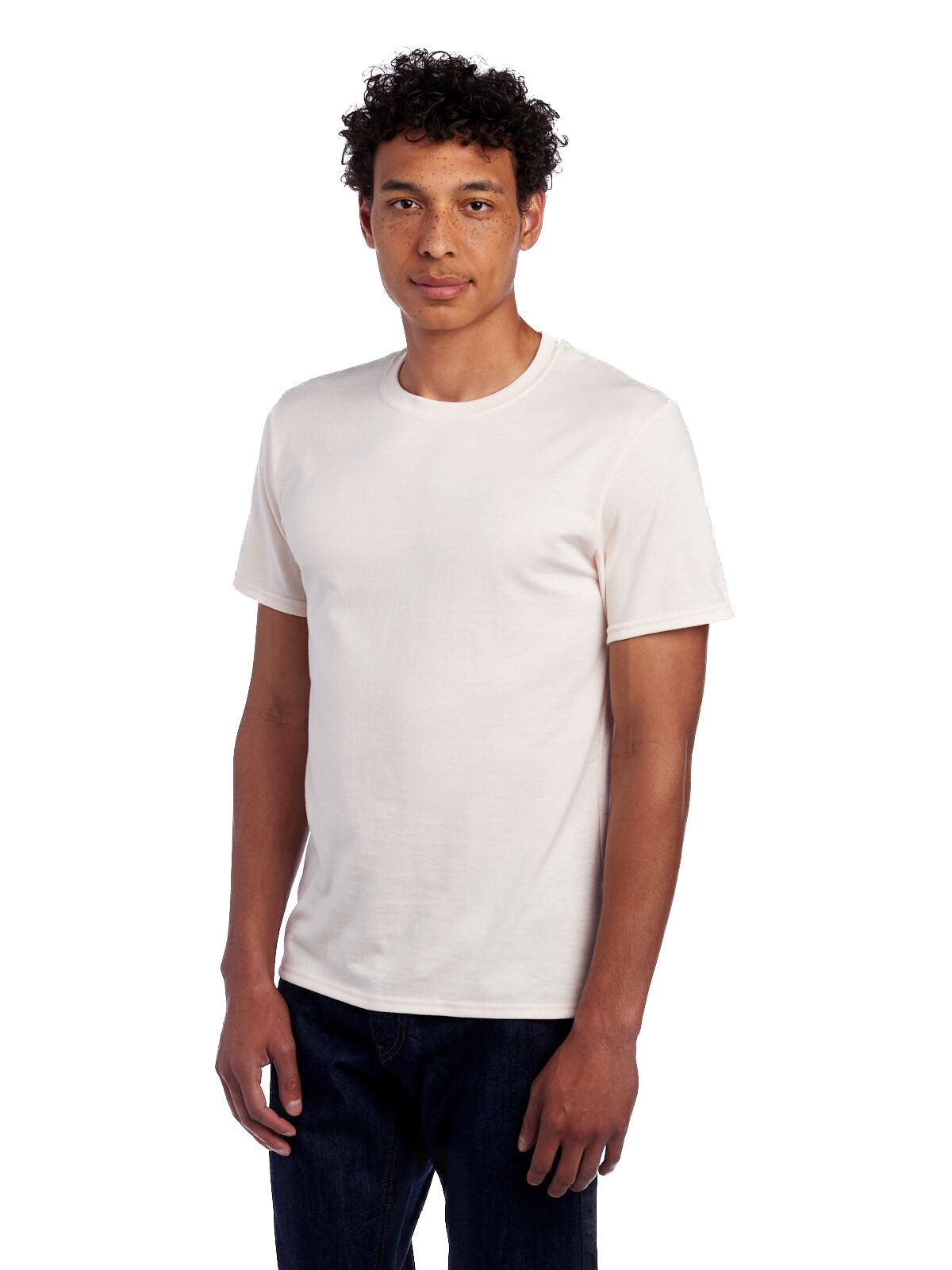 Unisex Premium Blend Ring-Spun T-Shirt - Sweet Cream Heather