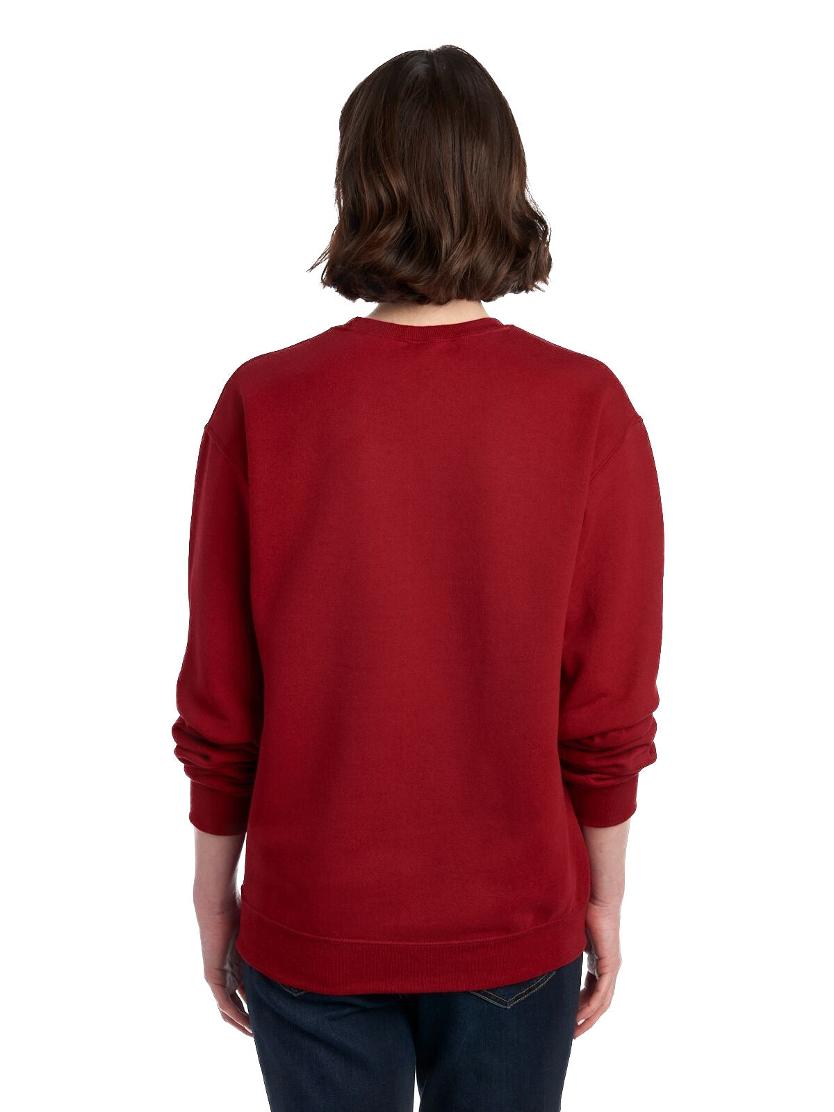 Unisex NuBlend® Fleece Crew - Cardinal