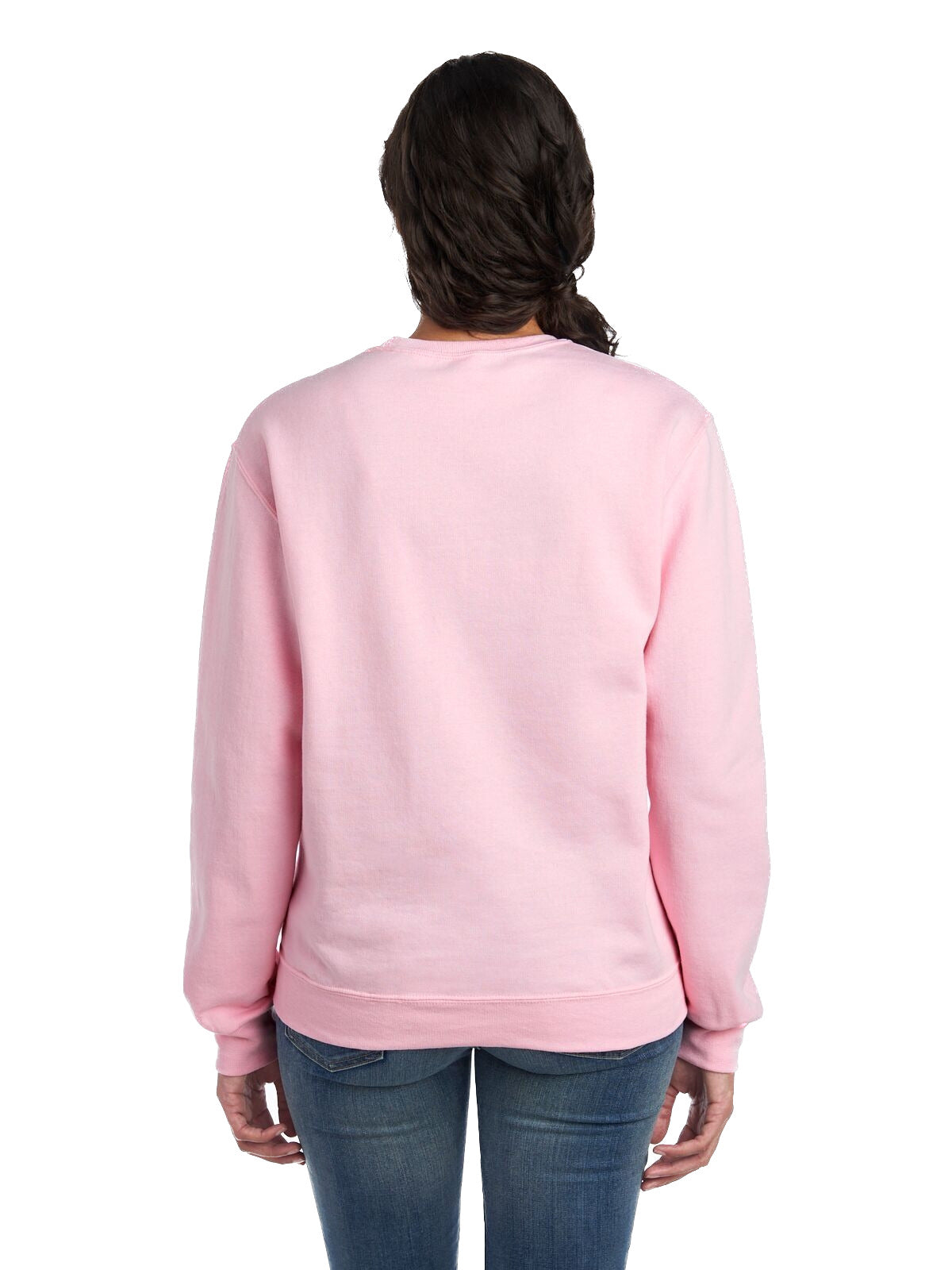 Unisex NuBlend® Fleece Crew - Classic Pink