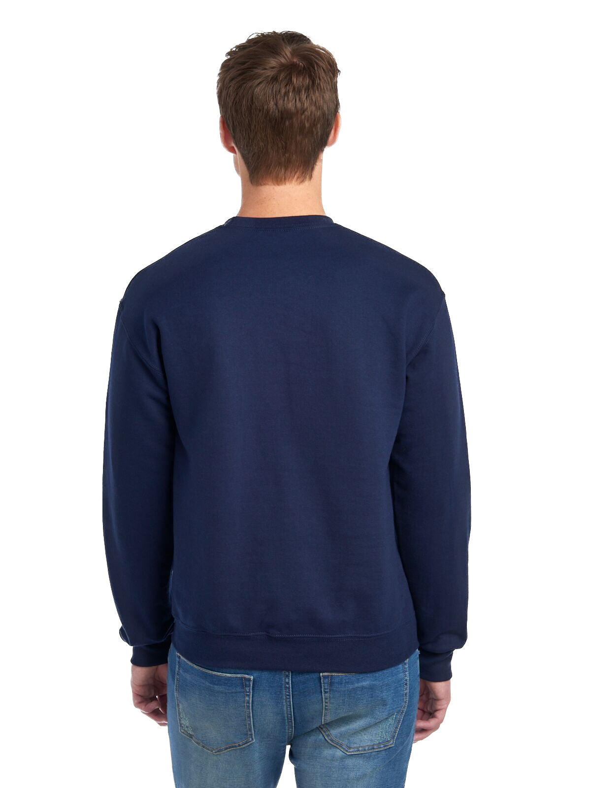 Unisex NuBlend® Fleece Crew - J Navy