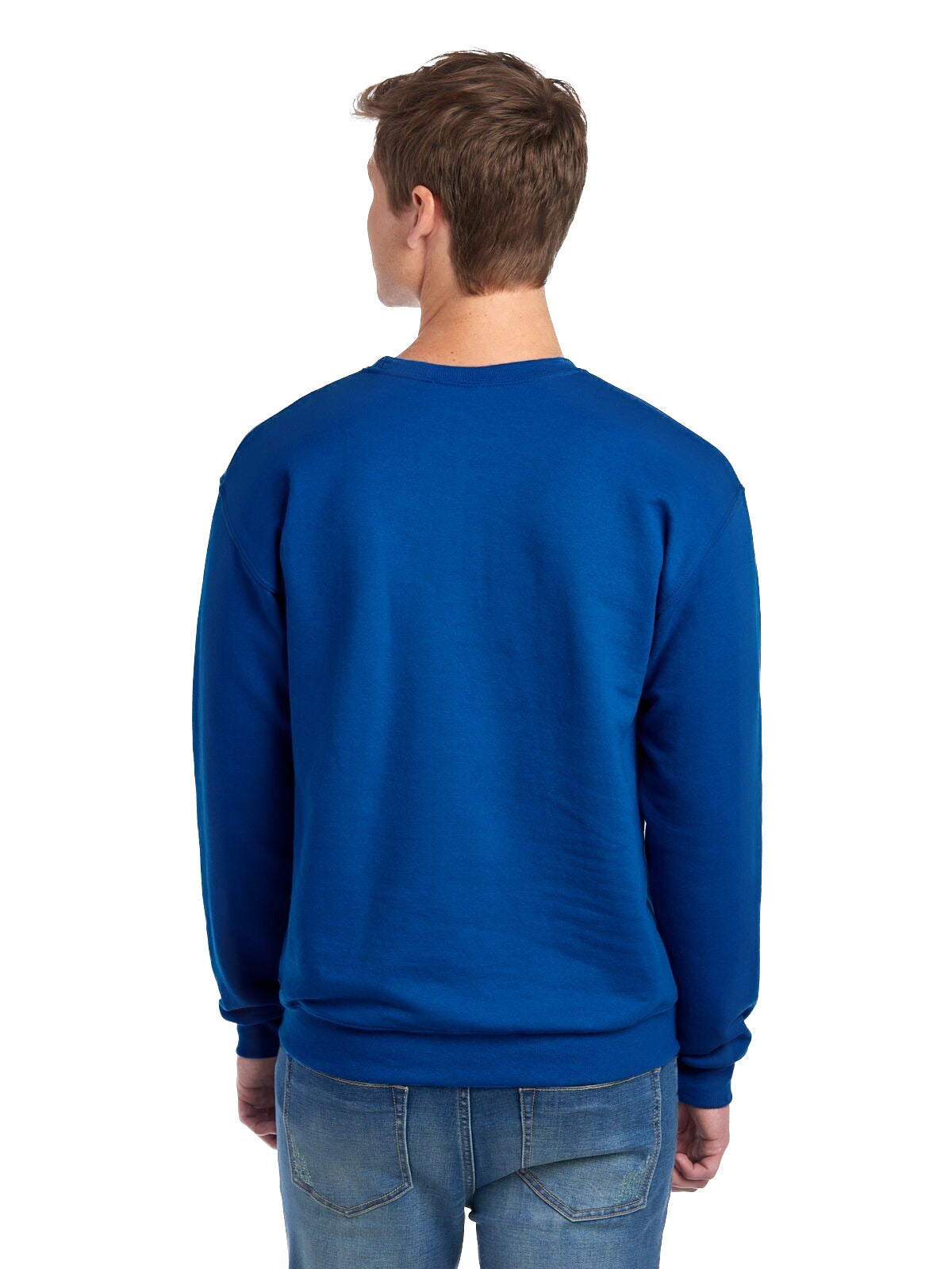 Unisex NuBlend® Fleece Crew - Royal