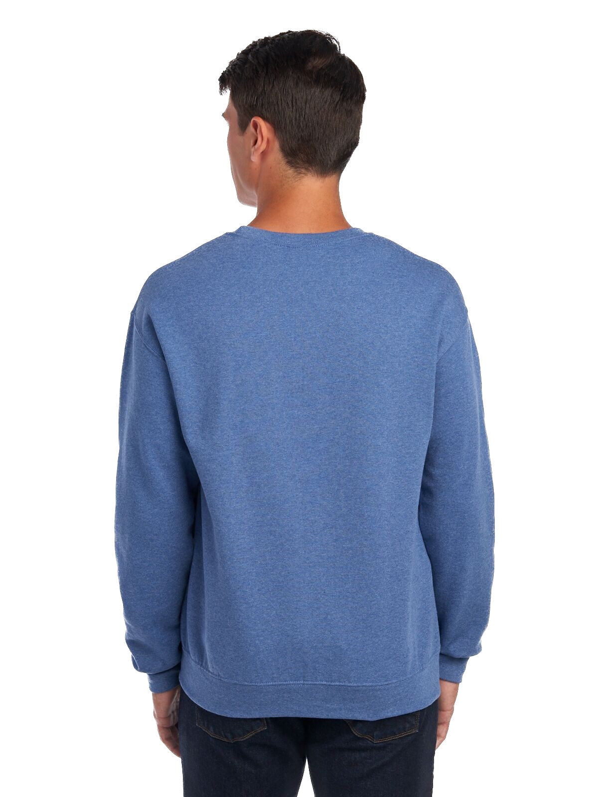 Unisex NuBlend® Fleece Crew - Vintage Heather Blue